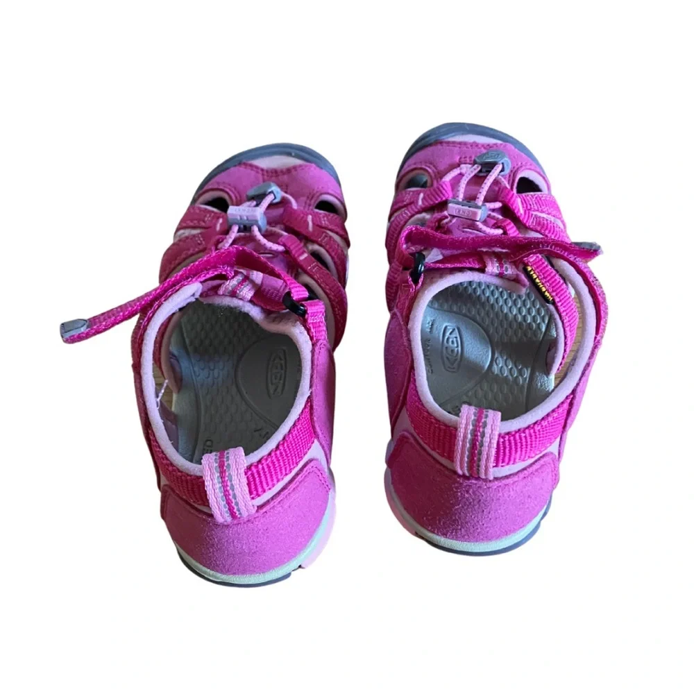 Big Kids' Newport Pink Size 2 - Picture 3 of 6